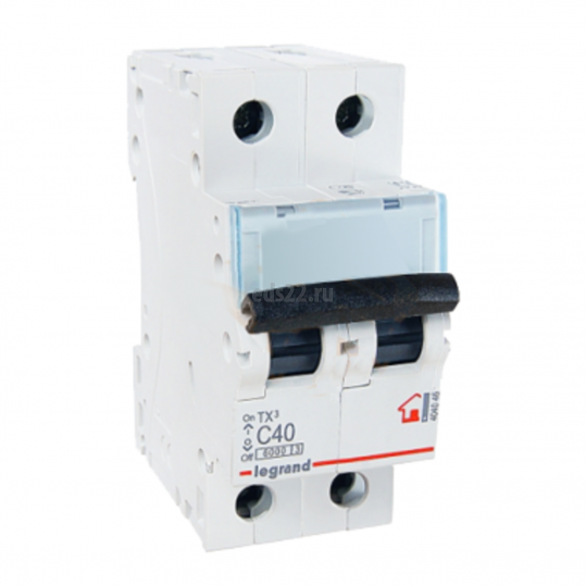   63А 2P ТX3 (LR) C63 6кА (Legrand) 404048 (604826)