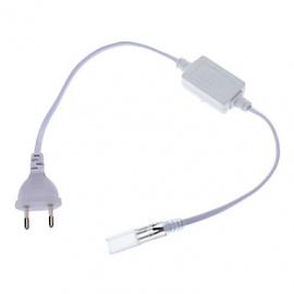 Шнур питания с вилкой G-3528-P-IP20 уп. по 1шт (для ленты 60 диодов)