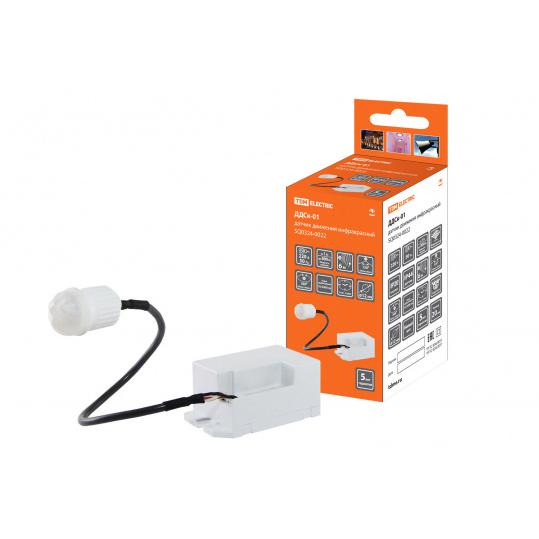 ДДСк-01 800Вт, 5сек/8мин, 6м, 10/2000лк, 120(сбоку)+360(сверху)гр, IP20/IP44, TDM