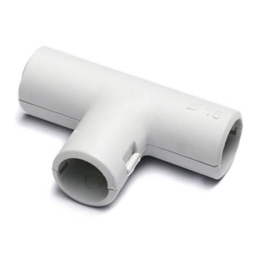  Тройник соед. для трубы 16 мм (10шт)