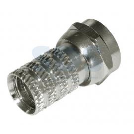 Штекер F RG6 б/п TDM