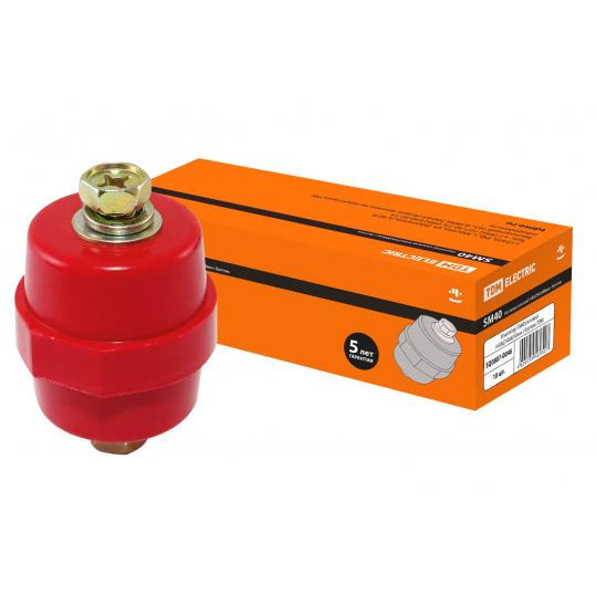 Изолятор SM40 силовой Н40хD40хМ10мм с болтом TDM