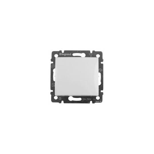 Переключатель скр/уст промежуточный 1-кл. IP20 10А  белый "Valena" (Legrand) 774407