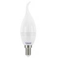 Лампа светодиодная Свеча на ветру E14 7Вт 2700K 540лм GLDEN-CFW Матовая (GENERAL LIGHTING) (648800)