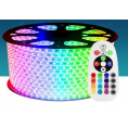 Лента светодиодная GLS-5050-60-14.4-220-IP67-RGB катушка 50м + rgb контролер