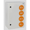 Щит антивандальный, ЩПМП-1-1, GRP, IP55, IK08, -50 С до +70 С, навесной, (400х300х170) TDM
