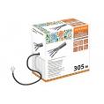 Кабель витая пара народный F/UTP Cat 5e 4х2х24AWG (305м) PE, чёрный