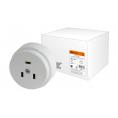 Розетка РШ 32А 250В 2Р+РЕ СУ белая TDM