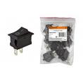 Клавишный переключатель YL-211-05 черный 2 положения 1з TDM