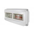Щит учета ЩРН-12-1ф 167х350х111 мм пластиковый IP55 TDM