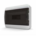 Бокс навесной IP41 12 мод. BNK 40-12-1 (прозрачная черная дверь) (TEKFOR)