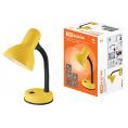 Светильник настольный на основании 60Вт, E27 желтый TDM