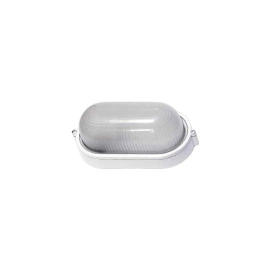 Светильник IP54  60Вт SBL-O1-60 E27 WH белый овал (Sweko)