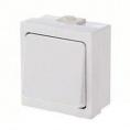 Выключатель откр/уст 1-кл. IP44 6А белый А14-100 (60)