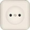 Розетка откр/уст 1-мест. без заземления 10А слоновая кость РА 10-164М "Прима" (Schneider Electric)