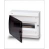 Бокс навесной IP40 12 мод. UNIBOX 12262 прозрачная дверь с шинами (АВВ)