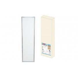 Ультратонкая светодиодная панель серии СВО 295 х1195, 36Вт, 6000К,  хром, Народная (без драйвера)