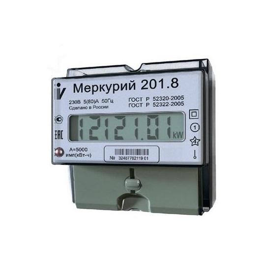 Меркурий 201.8 5(80)А/230В