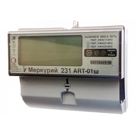 2Меркурий 231 ART-01 Ш 5(60)А/380В